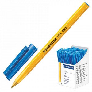 Ручка шариковая STAEDTLER (Германия) Stick, корпус желтый, у