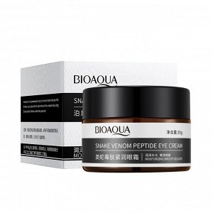 Крем для кожи вокруг глаз с пептидом змеиного яда Bioaqua Snake Venom Peptide Eye Cream