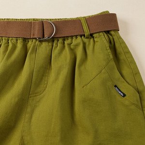 Женские повседневные шорты, зеленый
