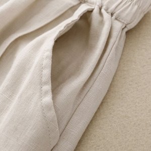 Женские шорты с эластичным поясом, серо-бежевый