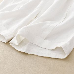 Женские шорты с эластичным поясом, белый