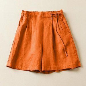 Женские летние шорты, оранжевый
