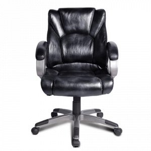 Кресло офисное BRABIX Eldorado EX-504, экокожа, черное, 5308