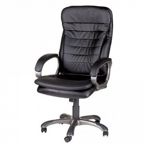 Кресло офисное BRABIX Omega EX-589, экокожа, черное, 531400