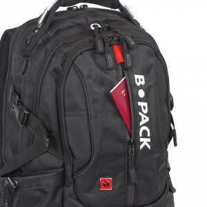 Рюкзак B-PACK &quot;S-08&quot; (БИ-ПАК) универсальный, с отд.для ноутб