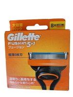 Gillette сменные кассеты Fusion Power, 8шт ЯПОНИЯ