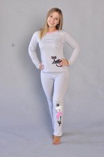 Женский костюм из кулирки366