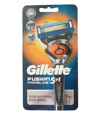 Gillette станок FlexBall Fusion ProGlide с 2 кассетами на подставке, серия "Classic"