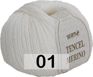 Пряжа Сеам Tencel Merino