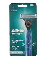 Gillette Станок бритвенный Mach3 с 2 сменными кассетами, без подставки