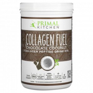 Primal Kitchen, Collagen Fuel, шоколад и кокос, 394 г (13,89 унции)