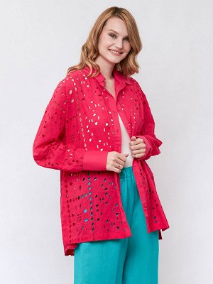Блуза-рубашка 100%хлопок FABРЕТТИ  NSH0120-73