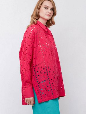 Блуза-рубашка 100%хлопок FABРЕТТИ  NSH0120-73