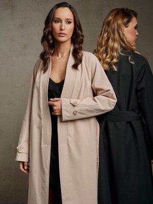 Плащ женский бежевый