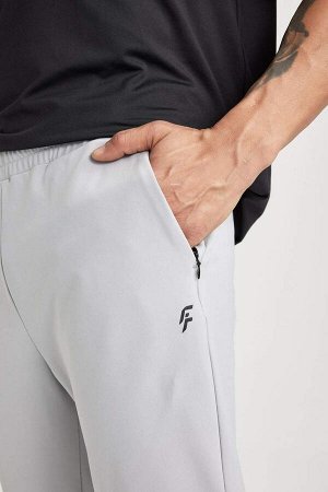 Спортивные штаны приталенного кроя DeFactoFit на молнии