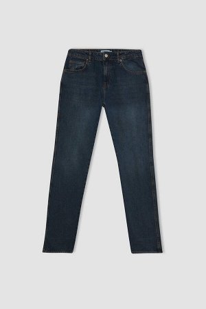 DEFACTO Джинсовые брюки прямого кроя с нормальной талией и нормальной талией