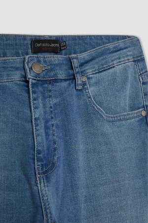 Джинсовые брюки Sergio Regular Fit Normal Mold с нормальной талией и зауженными штанинами