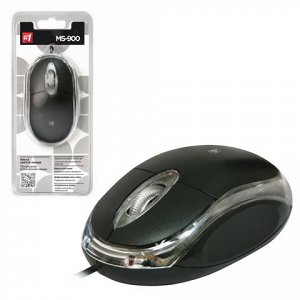 Мышь проводная DEFENDER MS-900, USB, 2 кнопки + 1 колесо-кно