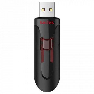 Флэш-диск 32GB SANDISK Cruzer Glide USB 3.0, черный, SDCZ600