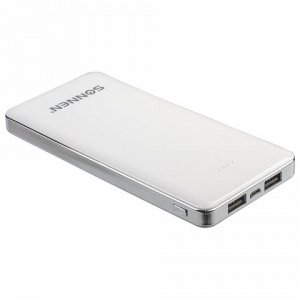 Аккумулятор внешний SONNEN Powerbank V31, 12000 mAh, литий-п