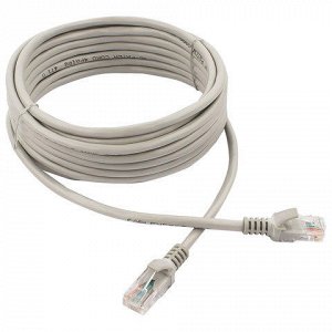 Кабель (патч-корд) UTP 5e кат. RJ-45 5м CABLEXPERT, для подк