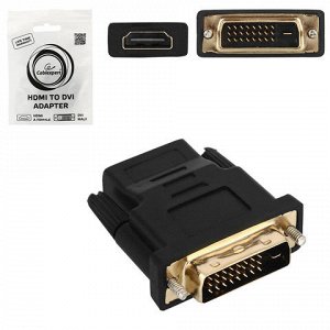 Переходник HDMI-DVI CABLEXPERT, F-M, для передачи цифрового