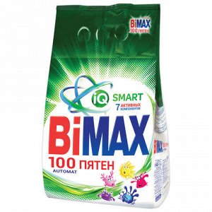 Стиральный порошок автомат 3кг BIMAX (Бимакс) &quot;100 пятен&quot;, ш