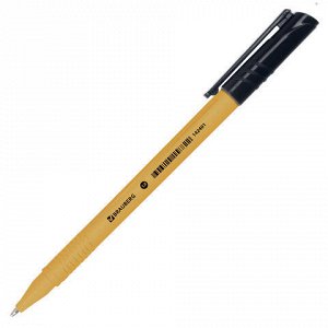 Ручка шариковая BRAUBERG Solar, трехгранная, корпус оранжевы