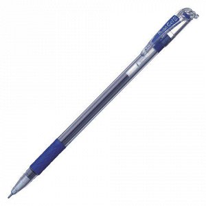 Ручка гелевая PENTEL (Япония), корпус прозрачный, узел 0,5мм
