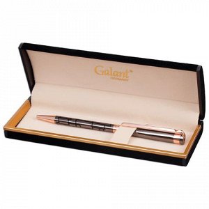 Ручка подарочная шариковая GALANT Vitznau, корпус серый, зол