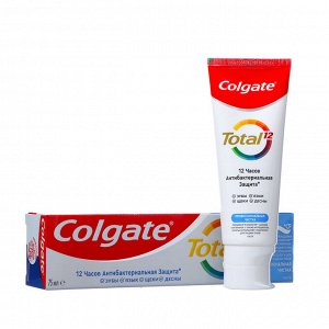 Зубная паста Colgate Total 12 «Профессиональная чистка», 75 мл