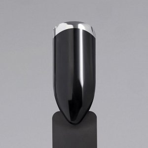 Гель лак для ногтей, «LIQUID METALL», 3-х фазный, 5мл, LED/UV, цвет серебристый
