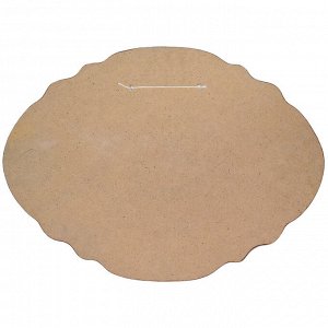 Панно с рисунком из камня, зимнее морозное утро "облако" 50*37см, 1125г
