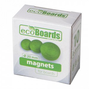 Набор для магнитно-маркерной доски 2х3 ecoBoards, 4 маркера+