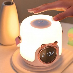 Беспроводной ночник с функцией часов Cute Pet Handhold Lamp