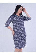 Платье 210-17 клеточка