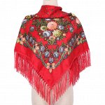 Платок с узором 110х110 см