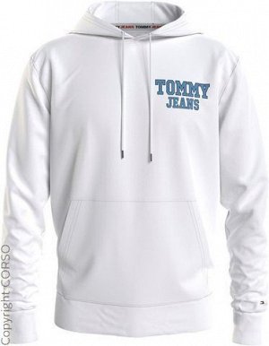 кофта бренд Tommy Jeans толстовка Tjm Reg Entry (Sweatshirt Tjm Reg Entry)Цвет изделия: белый Бренд: Tommy Jeans Ассортимент: He. Трикотаж/Свитер Размерная категория: Нормальные размеры Модный принт с
