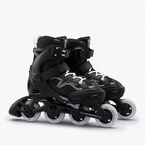 DECATHLON Роликовые коньки раздвижные  детские чёрные Oxelo