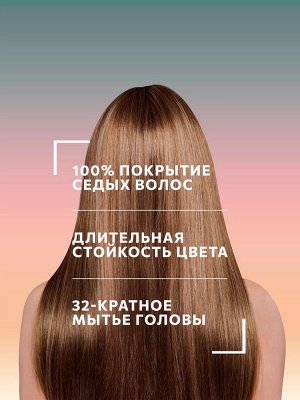 OLLIN Professional Ollin Краска для волос тон 8/73 светло русый коричнево золотистый Перманентная крем краска Ollin N JOY 100 мл
