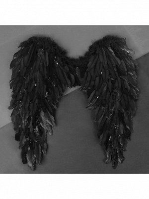 Крылья Ангела 60 х57 см цвет черный