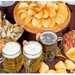 Рыбка и чипсы к пиву