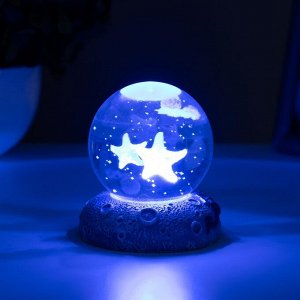 Ночник "Морская звезда" LED 1Вт USB 6х6х8см