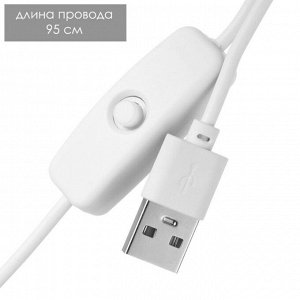 Фигурка светящаяся RISALUX «Морская звезда», LED-ночник, 1 Вт, USB, 6x6x8см