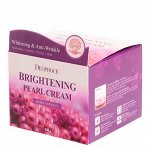 DEOPROCE MOISTURE BRIGHTENING PEARL CREAM Увлажняющий крем с жемчугом для сияния кожи 100ml