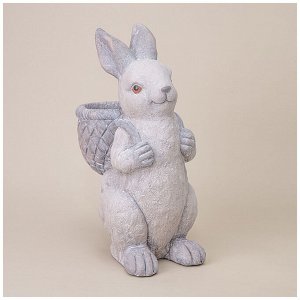 Кашпо декоративное "кролик" 25,5*17,5*41см