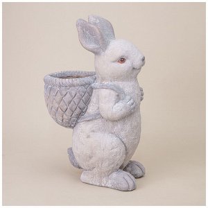 Кашпо декоративное "кролик" 25,5*17,5*41см