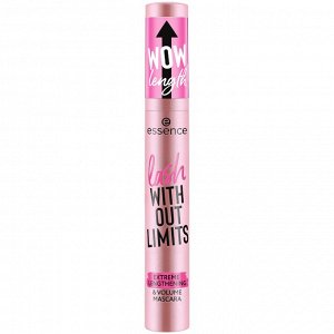 Тушь для ресниц essence Объемная с эффект.удлинен.Without Limits Extreme lengthening & Volume Mascar01 EXPS