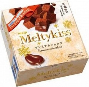 Шоколад MEIJI Melty kiss с шоколадной начинкой 60г