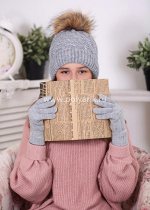 Шапка подростковая, подклад флис